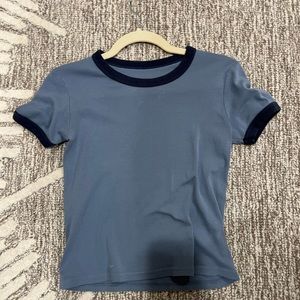 Brandy Melville blue t-shirt